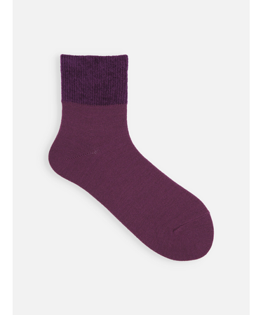 トップモールゴム長ショートソックス