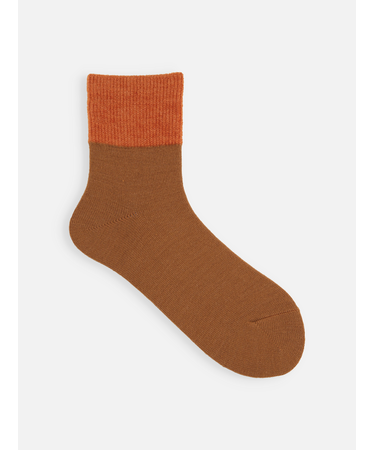 トップモールゴム長ショートソックス