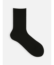 毛混1×1リブソックス