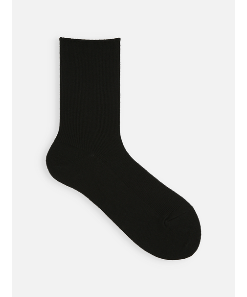 毛混1×1リブソックス