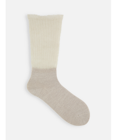 モヘアルーズハイカットソックス