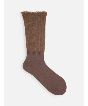 モヘアルーズハイカットソックス