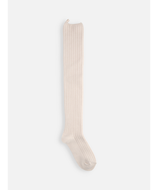 【温脚Labo】リブロングソックス