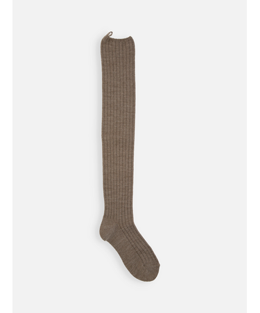 【温脚Labo】リブロングソックス