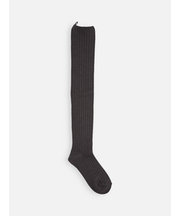 【温脚Labo】リブロングソックス