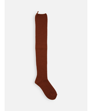 【温脚Labo】リブロングソックス