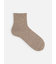 【Tabio MEN】WOOL太リブショート丈ソックス