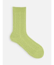 紡毛ケーブルソックス