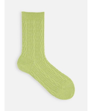 紡毛ケーブルソックス