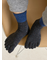 【Tabio MEN】WOOLネップ五本指レギュラー丈ソックス