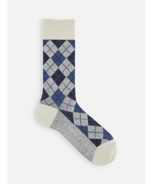【Tabio MEN】ハウスチェックレギュラー丈ソックス