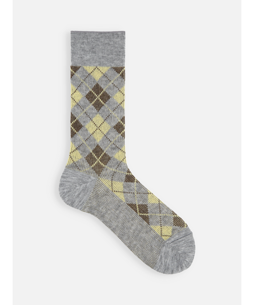【Tabio MEN】ハウスチェックレギュラー丈ソックス