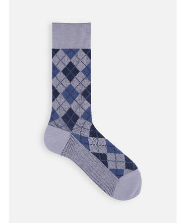【Tabio MEN】ハウスチェックレギュラー丈ソックス