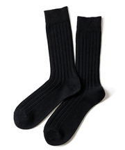 【Tabio MEN】WOOL太リブレギュラーソックス(27.0~29.0cm)