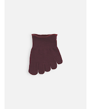 【温脚Labo】光電子×ウール 五本指つま先ハーフソックス