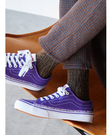 【Tabio MEN】 紡毛アランケーブルレギュラーソックス(27.0～29.0cm)