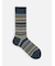 【Tabio MEN】WOOLボーダーフェアアイルレギュラーソックス