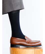 【Tabio MEN】NEWウール6×2リブレギュラーソックス