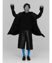 窪塚洋介さん着用商品【Tabio MEN】ブライトリブロングホーズ