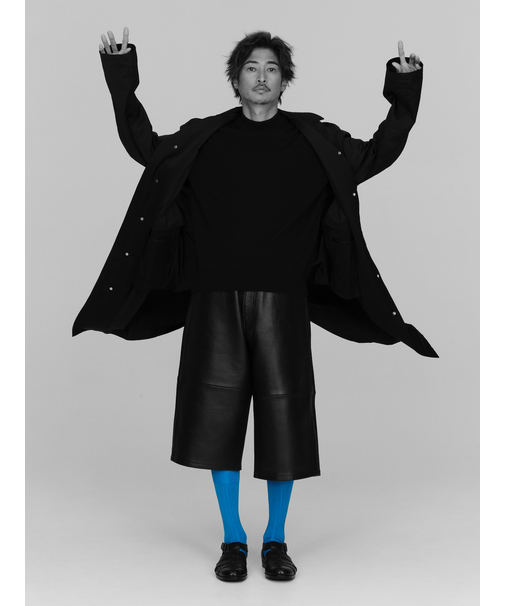 窪塚洋介さん着用商品【Tabio MEN】ブライトリブロングホーズ