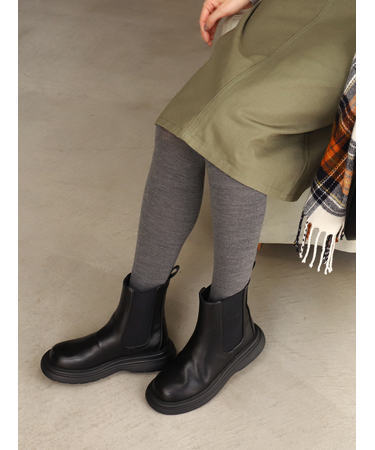 裏起毛あったかウールタイツ