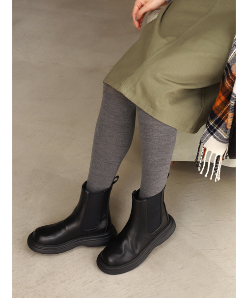 裏起毛あったかウールタイツ