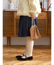 綿混ケーブル タイツ