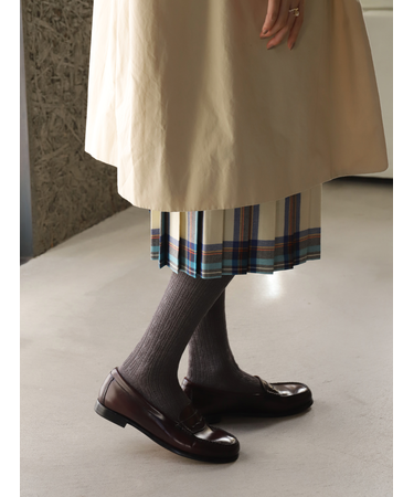 綿混ケーブル タイツ