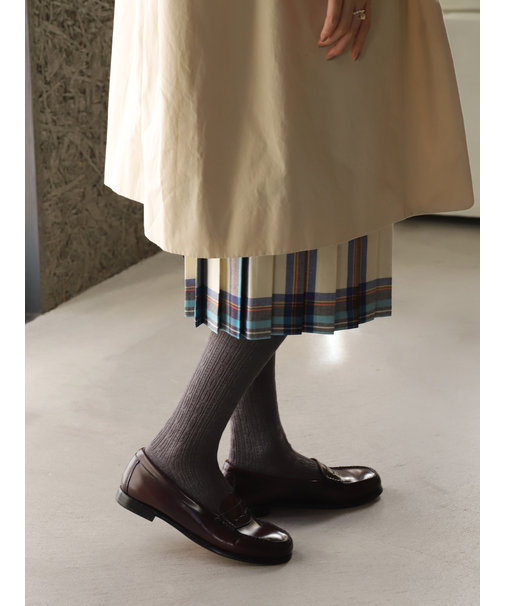 綿混ケーブル タイツ