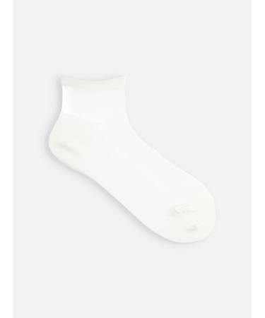 素足風に履けて脱げないショート丈の靴下