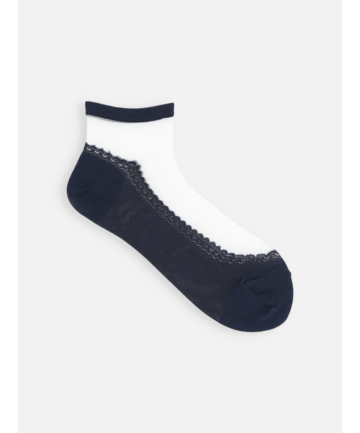 素足風に履けて脱げないショート丈の靴下