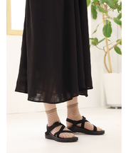 チュールピンドット柄ソックス