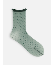 チュールピンドット柄ソックス