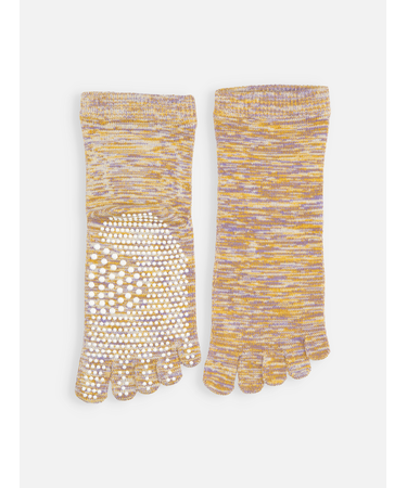 New綿五本指ツボ押しショートソックス(22.0～24.0cm)