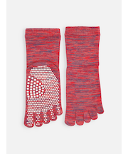 New綿五本指ツボ押しショートソックス(22.0～24.0cm)