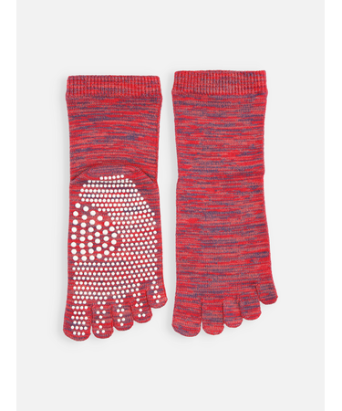 New綿五本指ツボ押しショートソックス(22.0～24.0cm)