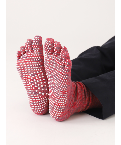 New綿五本指ツボ押しソックス(22.0～24.0cm)