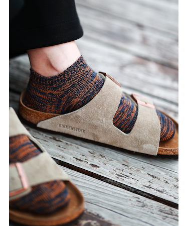 【Tabio MEN】引き揃えアンクルスニーカー丈ソックス