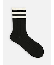 トップ3本ラインリブソックス