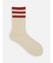 トップ3本ラインリブソックス