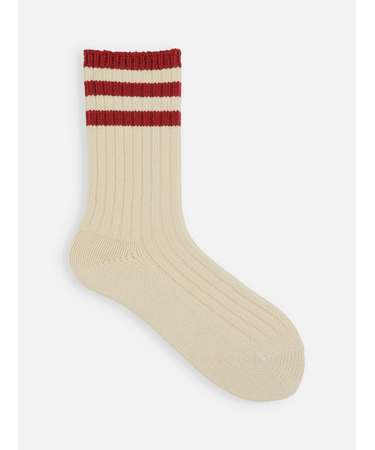 トップ3本ラインリブソックス