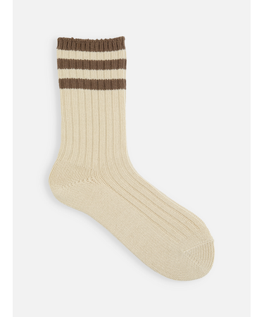 トップ3本ラインリブソックス