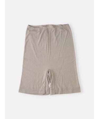 ウールインナーリブレギンス3分丈