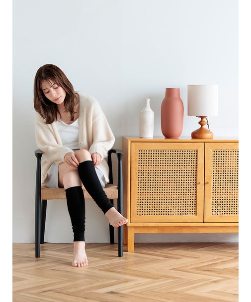 【温脚Labo】光電子×ウール 2WAYウォーマー