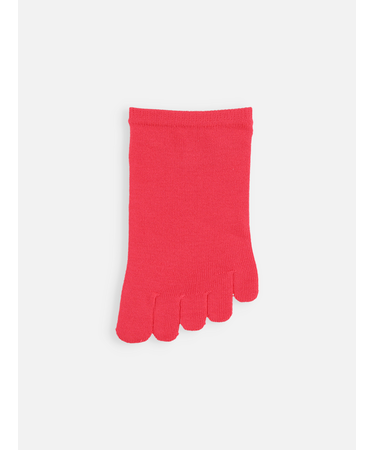 【消臭】無地五本指スニーカー用ソックス