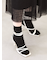 裏出しラメぼさぼさショートソックス