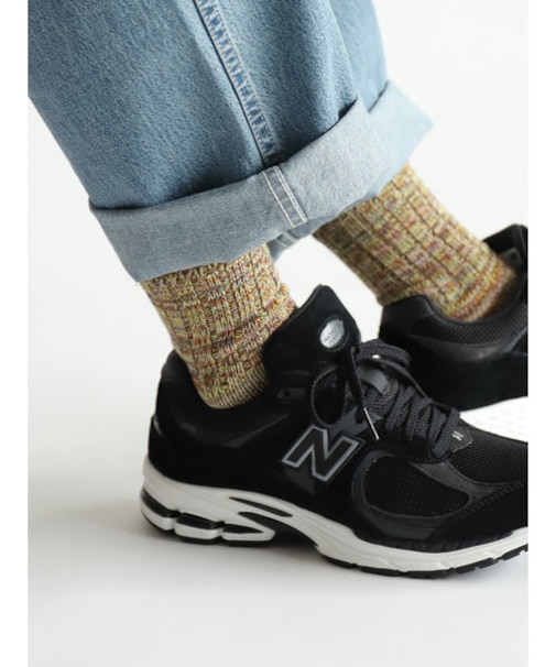 【Tabio MEN】引き揃え３×１リブベタショート丈ソックス