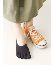 【消臭】深履き五本指カバーソックス