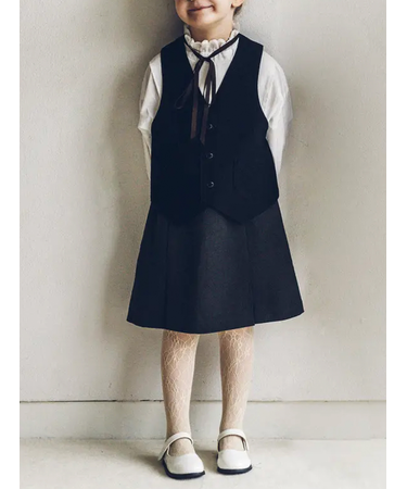キッズ レーシーフラワーセレモニータイツ95～115cm