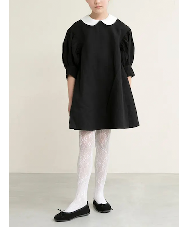 キッズ レーシーフラワーセレモニータイツ125~145cm